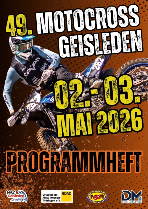 Motocross Geisleden 2026 (Programmheft A5)
